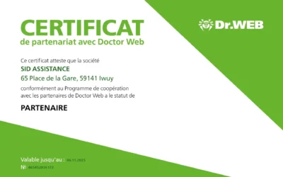 Protection Antivirus Dr.Web à Cambrai
